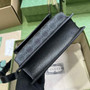 Gucci GG belt bag 746300 with Interlocking G in black Supreme - Default Title - View 4
