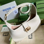 Gucci 726274 Aphrodite medium shoulder bag White soft leather