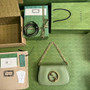 Gucci 699268 Blondie shoulder bag light green leather