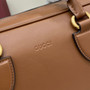 Gucci GG Emblem medium briefcase 821149  in black leather