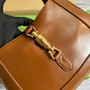Gucci ‎636709 Jackie 1961 small shoulder bag brown leather - Default Title - View 5
