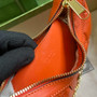 Gucci ‎739736 GG Matelassé mini bag in Orange leather - Default Title - View 8