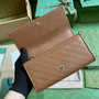 Gucci Blondie continental wallet 760302 in brown leather - Default Title - View 7