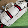 Gucci 715772 Small top handle bag with Double G White leather - W27cm x H18cm x D14cm / White - View 7