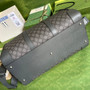 Gucci 724642 Savoy small duffle bag in grey and black Supreme - Default Title - View 3