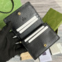 Gucci Horsebit 1955 card case wallet 621887 Black leather - W11cm x H17.5cm / Black - View 5