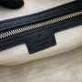 Gucci GG Emblem small top handle bag �?15255 in black GG leather