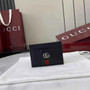 Gucci ophidia card case 834795 in black soft leather - Default Title - View 1