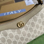 Gucci �?35145 Ophidia small handbag Beige leather