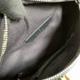 Gucci �?75181 GG belt bag with Bee print Black leather