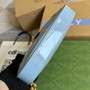 Gucci 699651 ‎Jackie 1961 mini shoulder bag Blue patent leather - W19cm x H13cm x D3cm / Blue - View 7