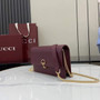 Gucci Dionysus wallet on chain ‎837373 in red leather