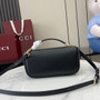 Gucci Horsebit 1955 Soft small top handle bag 815206 in black leather