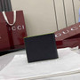 Gucci GG Marmont coin wallet 835048 in black green soft leather - Default Title - View 4
