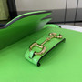 Gucci Horsebit 1955 shoulder bag 602204 in green leather