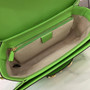 Gucci Horsebit 1955 shoulder bag 602204 in green leather