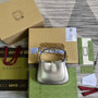 Gucci 675799 Jackie 1961 mini GG shoulder bag Silver leather