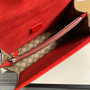 Gucci 400249 Dionysus small GG shoulder bag Red