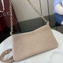 Gucci GG Emblem medium shoulder bag 815277 in light pink GG leather