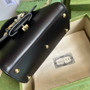 Gucci ‎703848 Horsebit 1955 top handle bag black leather - Default Title - View 3