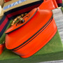 Gucci 686864 Bamboo 1947 mini top handle bag Orange Leather - Default Title - View 7