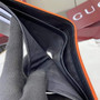 Gucci GG Marmont bi-fold wallet 835047 in Black orange leather
