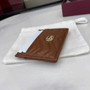 Gucci GG Marmont card case ‎443127 in brown leather - Default Title - View 4