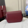 Gucci Horsebit 1955 Aura small shoulder bag, 847063 Rosso Ancora red leather