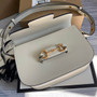 Gucci 602204 Horsebit 1955 shoulder bag Beige leather