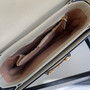 Gucci 602204 Horsebit 1955 shoulder bag Beige leather