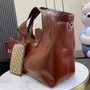 Gucci Giglio large tote bag 853971 brown leather