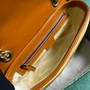 Gucci GG Marmont Small Shoulder Bag 443497 Brown Velvet
