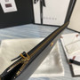 Gucci ‎475317 GG Marmont leather pouch black leather gold - W30.5cm x H21cm x D1.5cm / Black - View 7