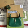 Gucci �?36709 Jackie 1961 small shoulder bag green leather