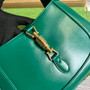 Gucci �?36709 Jackie 1961 small shoulder bag green leather