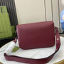 Gucci Horsebit 1955 Soft small shoulder bag 815178 in wine red leather