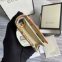 Gucci Horsebit 1955 card case wallet 621887 Beige flowers - W11cm x H17.5cm / Beige - View 3