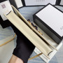 Gucci �?21892 Horsebit 1955 wallet with chain white leather