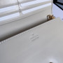 Gucci �?21892 Horsebit 1955 wallet with chain white leather