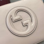 Gucci Blondie mini shoulder bag in light pink leather 820429