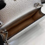 Gucci Dionysus Super Mini Bag 476432 Silver Leather - Default Title - View 8