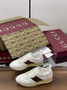Women's Gucci Re-Motion sneaker �?32918 White GG nylon