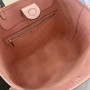 Gucci GG Emblem large tote bag 847455 in Pink GG leather