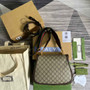 Gucci 699210 Blondie medium shoulder bag Beige GG Supreme canvas - Default Title - View 2