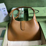 Gucci 726274 Aphrodite medium shoulder bag Tan soft leather