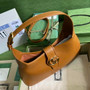Gucci 726274 Aphrodite medium shoulder bag Tan soft leather - Default Title - View 8