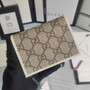 Gucci 621887 Horsebit 1955 card case wallet white canvas - W11cm x H17.5cm / White - View 2