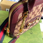 Gucci Horsebit 1955 GG mini bag 677212 Red GG Supreme canvas - Default Title - View 5