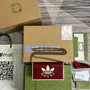 adidas x Gucci ‎621892 wallet with chain Off-white and red leather - Default Title - View 2