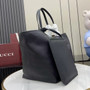 Gucci Totissima large reversible tote bag �?39112 black leather